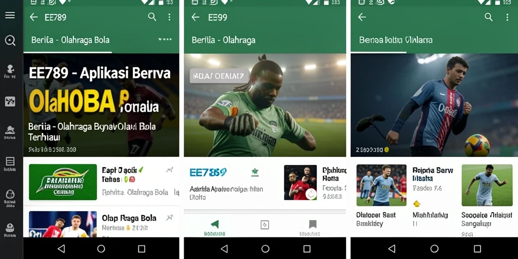 Antarmuka aplikasi EE789 yang menarik dan informatif.