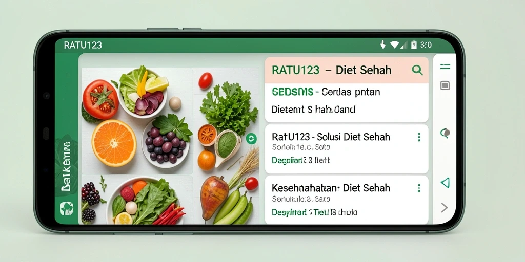 Antarmuka aplikasi RATU123 yang intuitif dan interaktif.